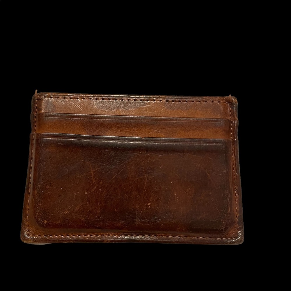 VINTAGE Extremely Rare Coach 100% Italian Brown Leather Wallet
